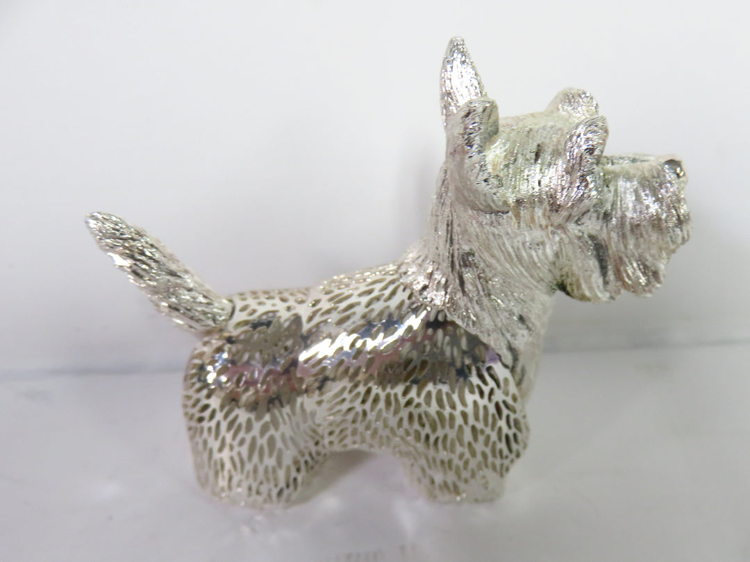 Christofle Scottish Terrier Figurine
