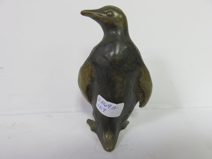 Bronze Penguin Sculpture
