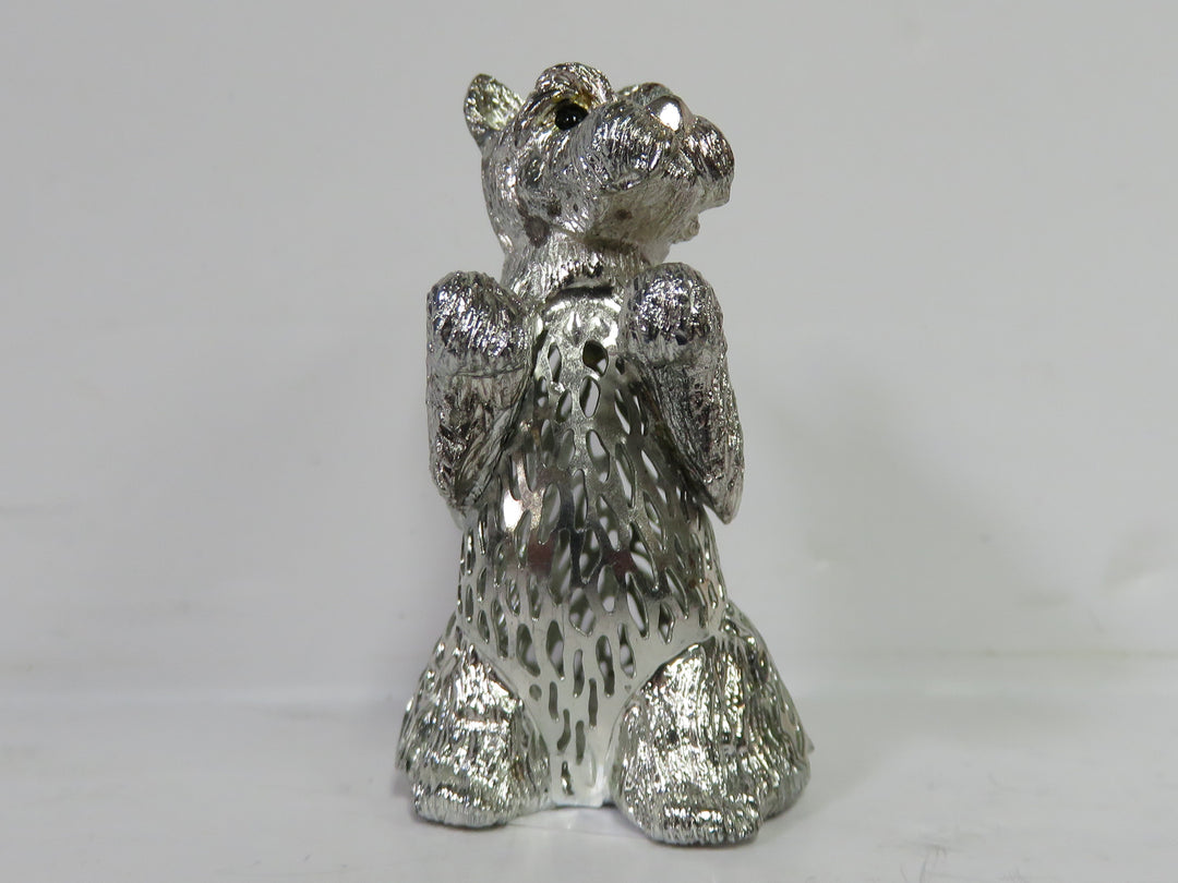Christofle Begging Terrier Figurine