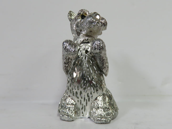 Christofle Begging Terrier Figurine