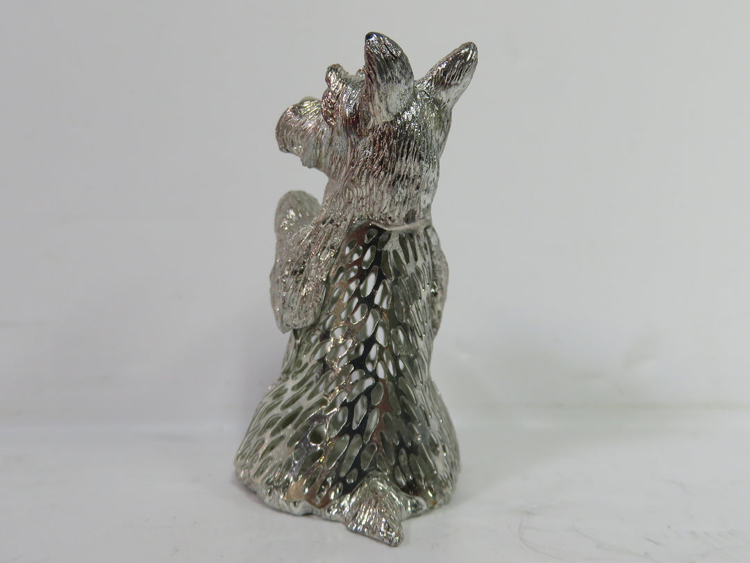 Christofle Begging Terrier Figurine