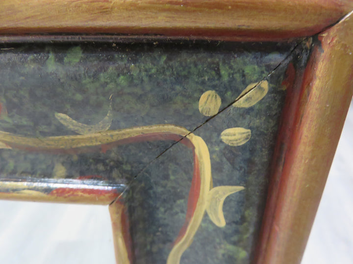 Mirror with Hand Painted Frame