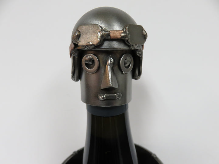 Skier Wine Bottle Holder