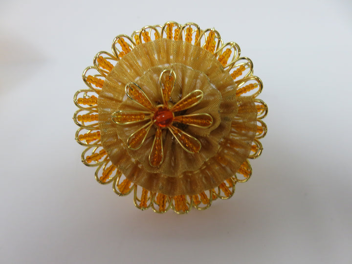 Gota Patti Flower Napkin Rings