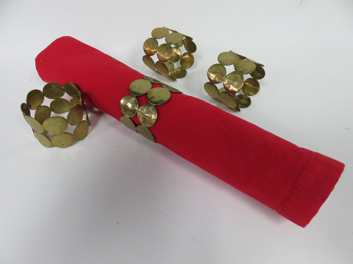 Brass Napkin Rings