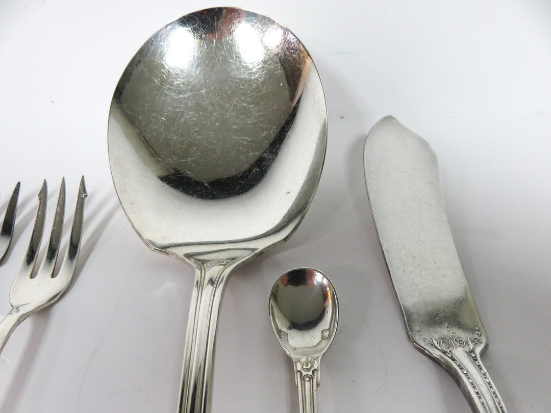 Eclectic Silverplate Hostess Set