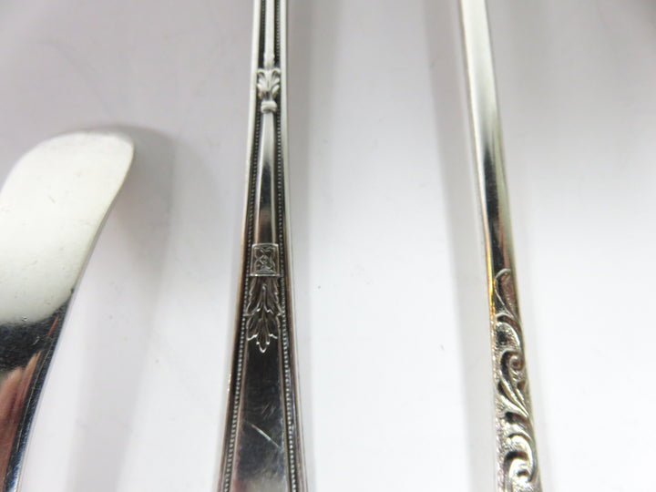 Eclectic Silverplate Hostess Set