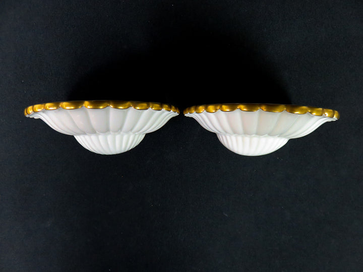 Rare French Ceramic Wall Shelves