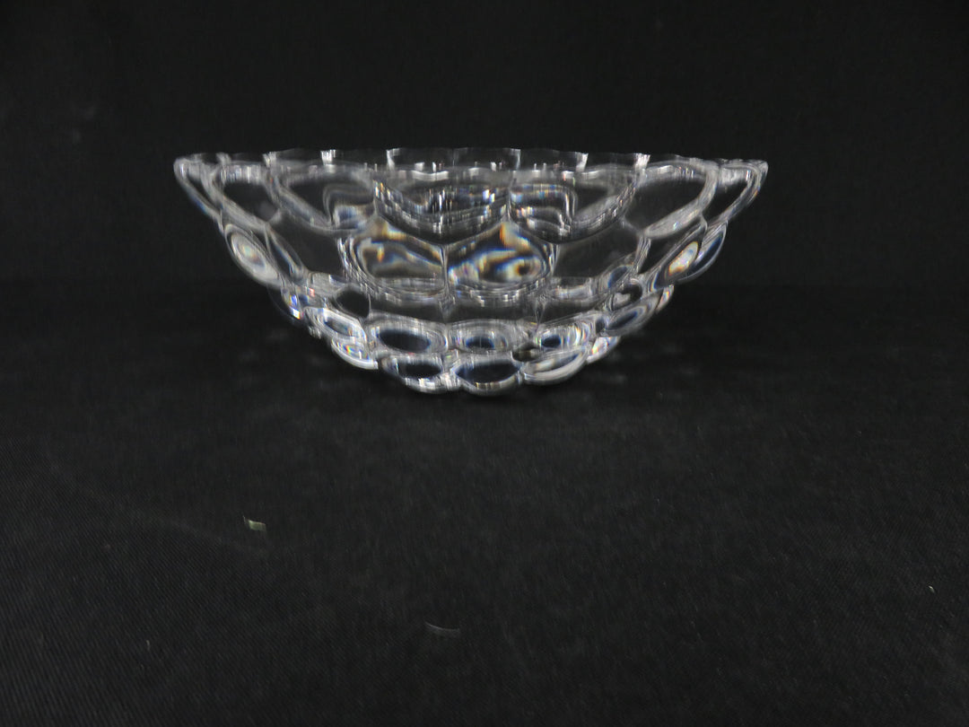 Orrefors Raspberry Bowl