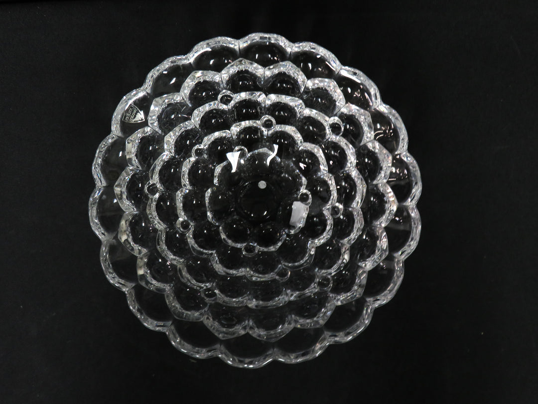 Orrefors Raspberry Bowl
