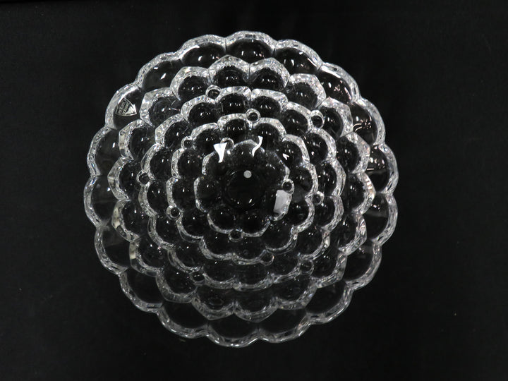 Orrefors Raspberry Bowl