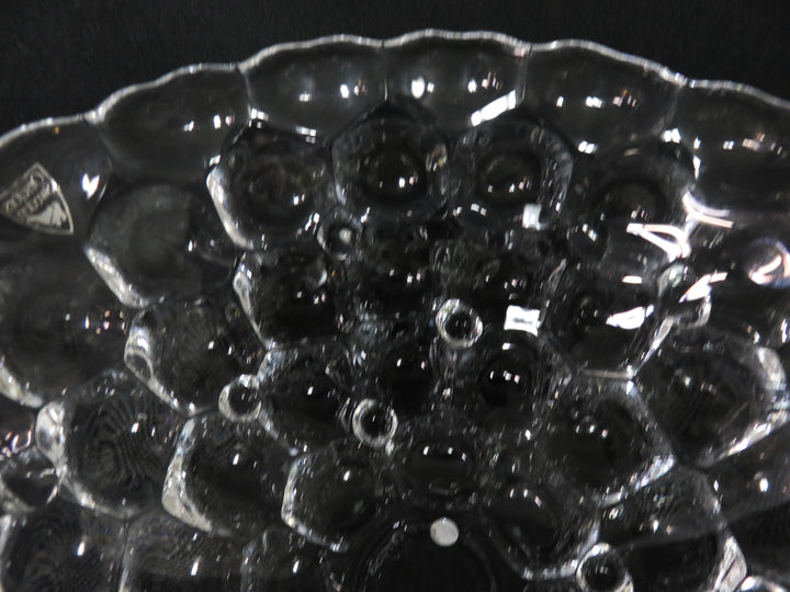 Orrefors Raspberry Bowl