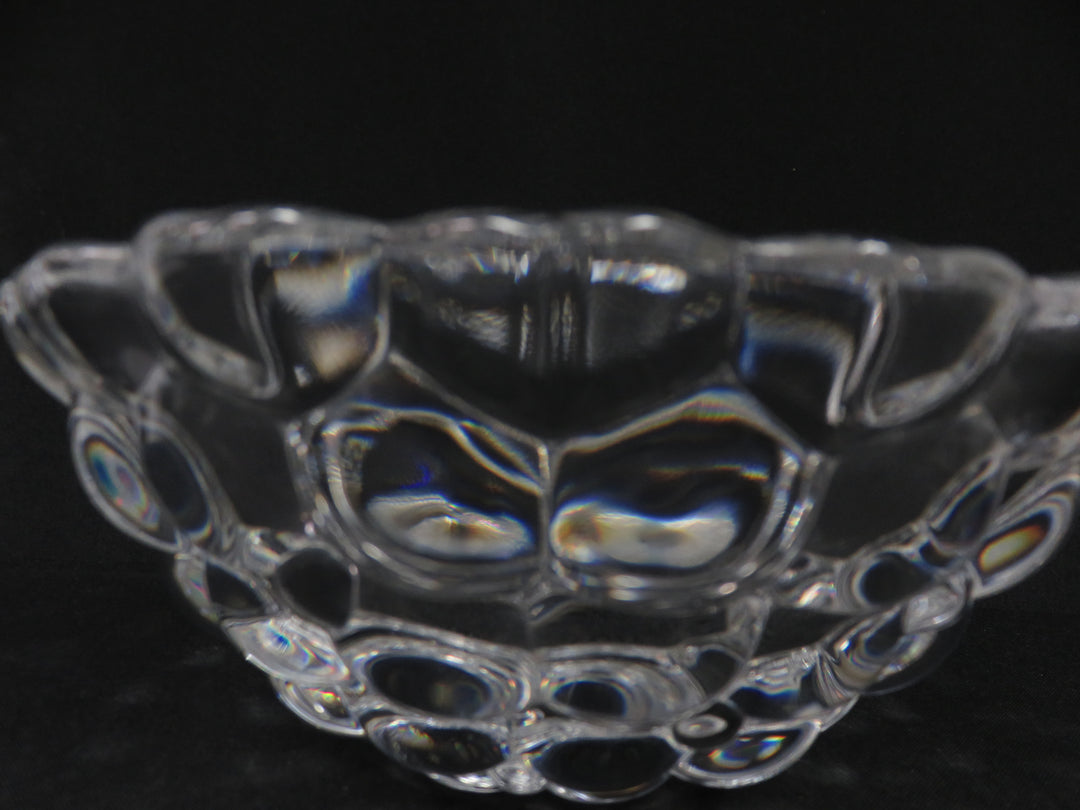Orrefors Raspberry Bowl