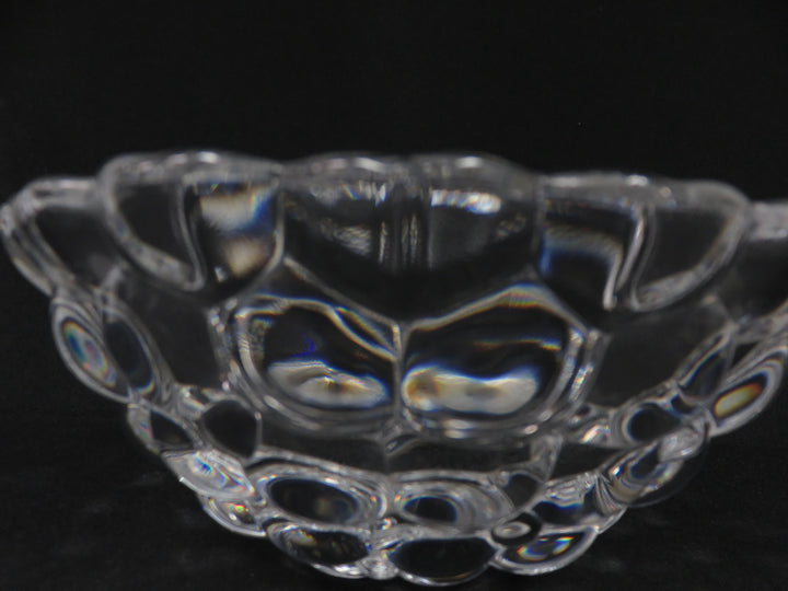 Orrefors Raspberry Bowl