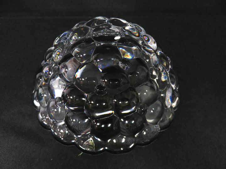 Orrefors Raspberry Bowl