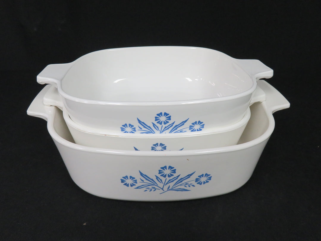 Corning Ware Open Casseroles