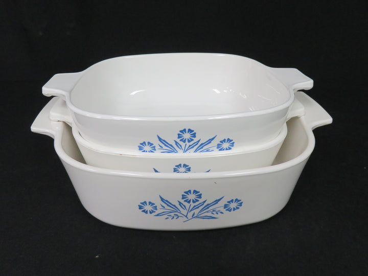 Corning Ware Open Casseroles