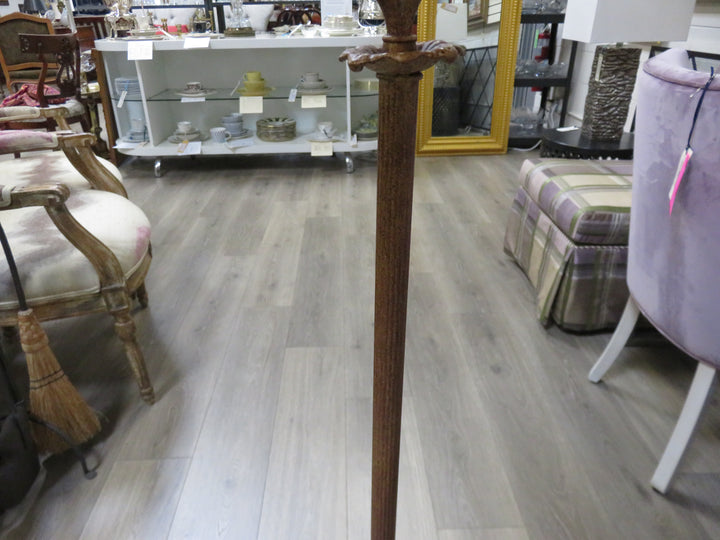 Two-Light Metal Floor Lamp