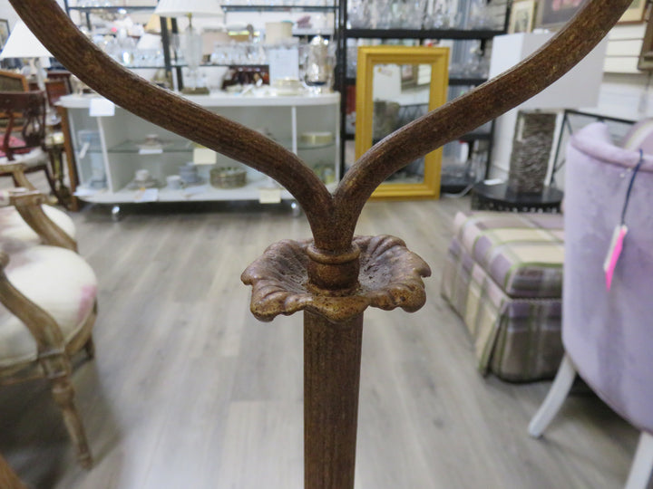 Two-Light Metal Floor Lamp