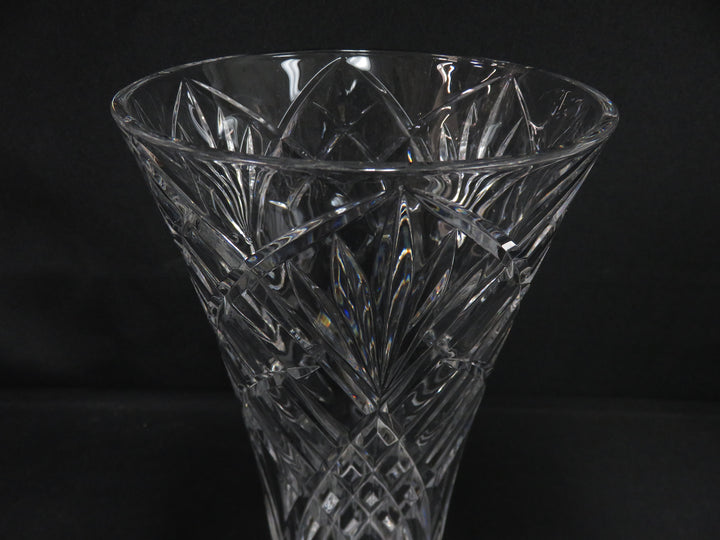 Tall Crystal Vase