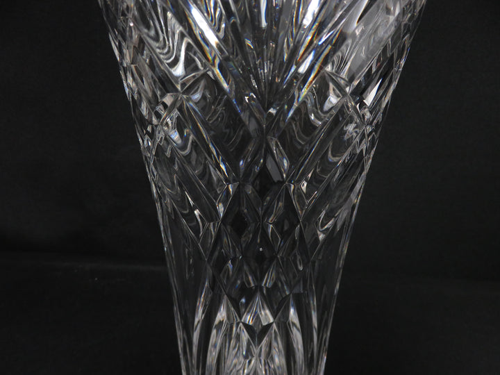 Tall Crystal Vase