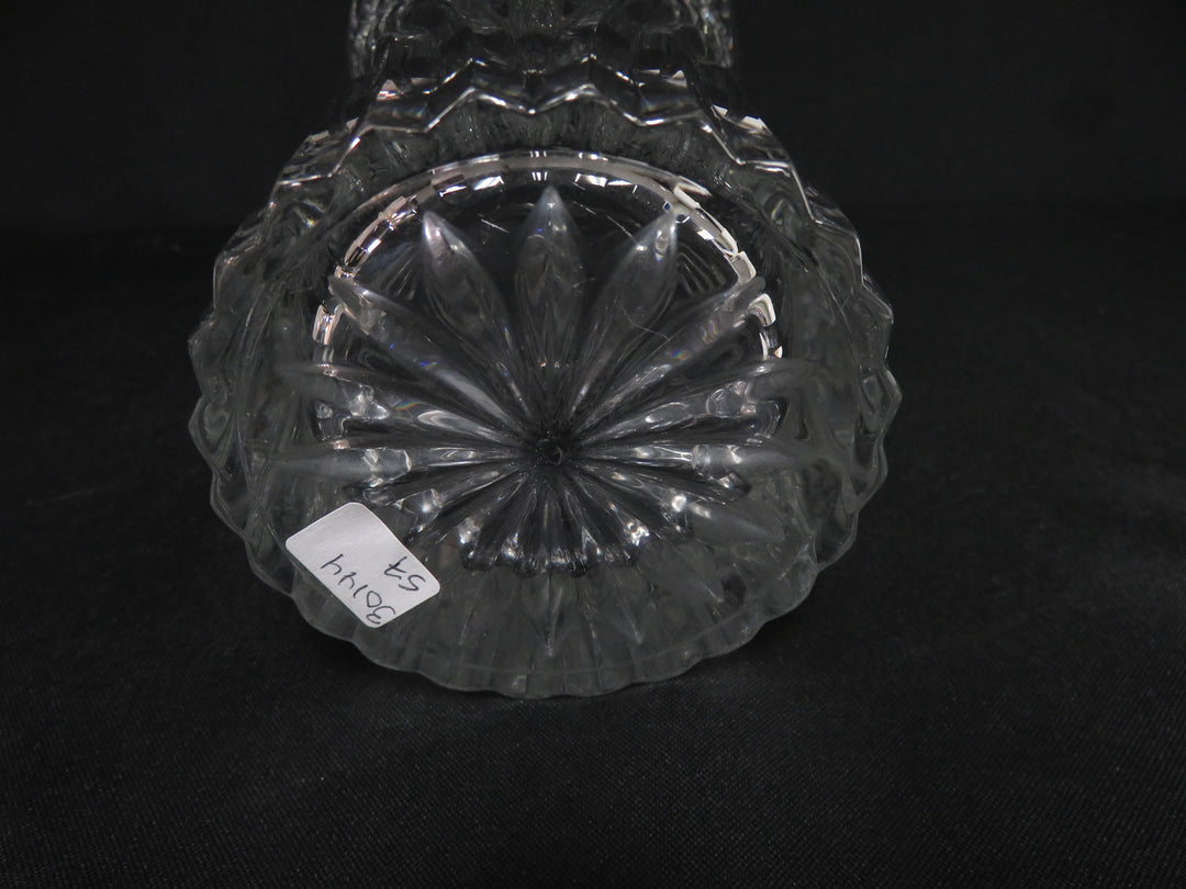 Tall Crystal Vase