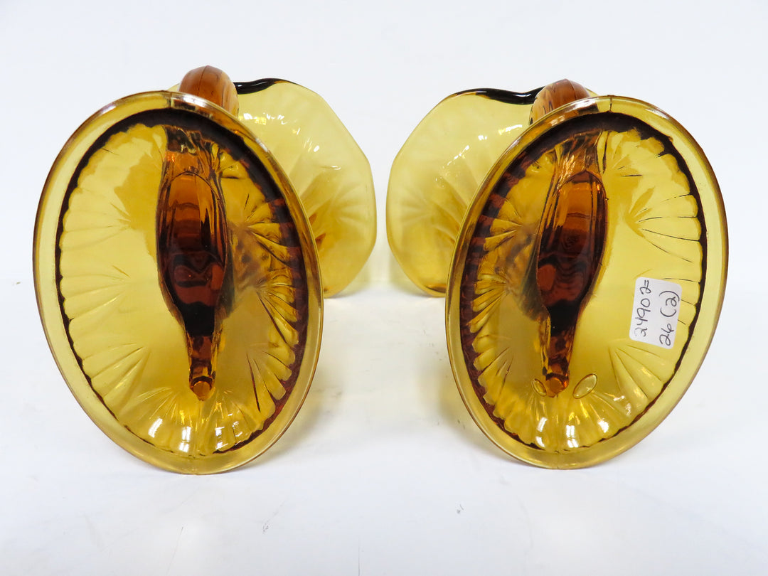 MCM Cornucopia Candleholders