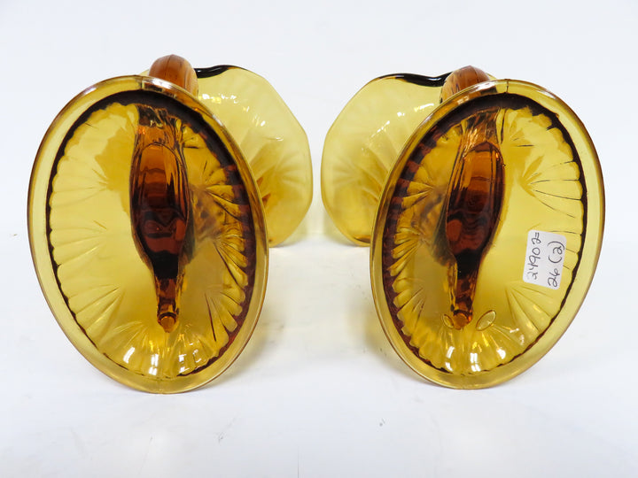 MCM Cornucopia Candleholders