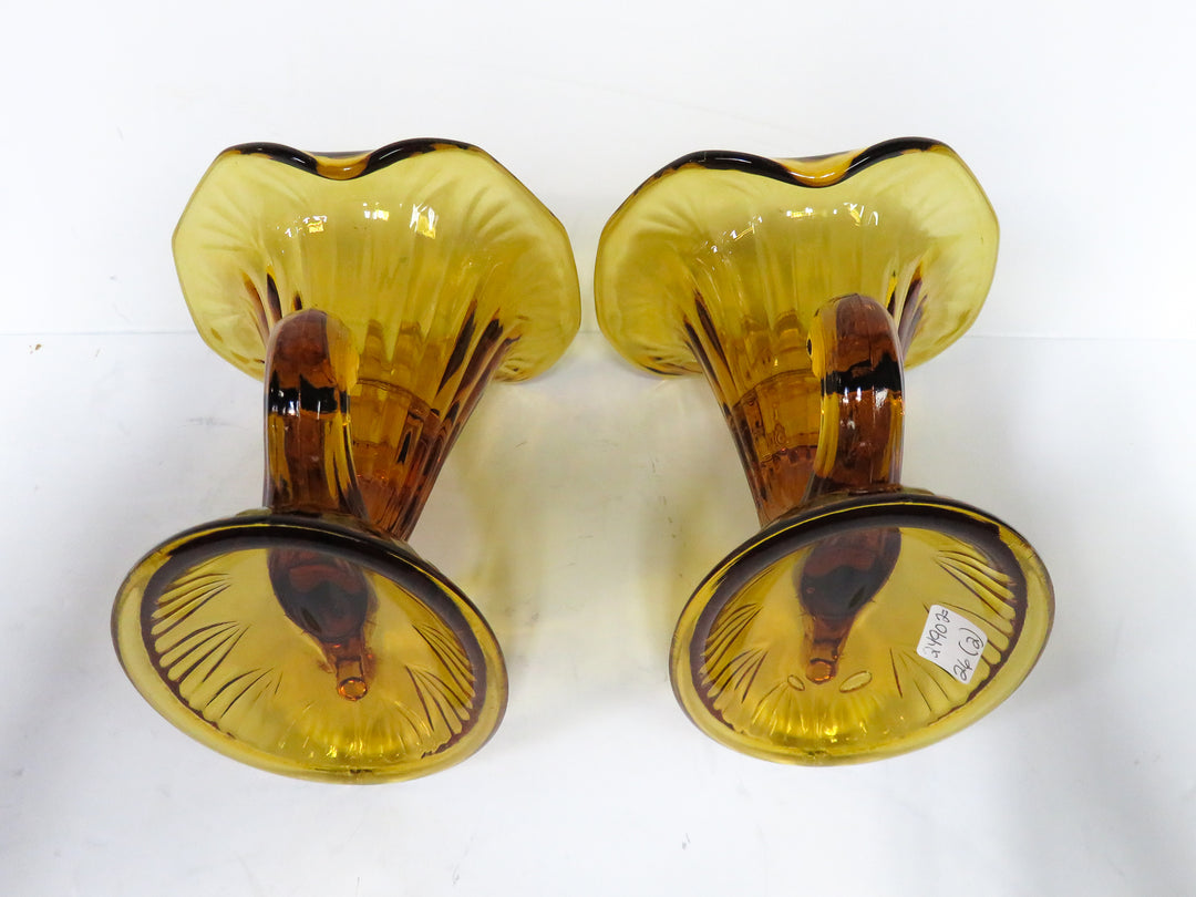 MCM Cornucopia Candleholders