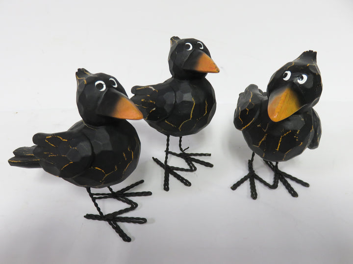 Black Crow Figurines