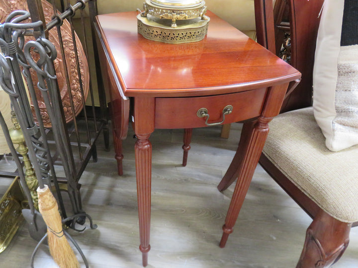 Dark Wood Drop Leaf Table
