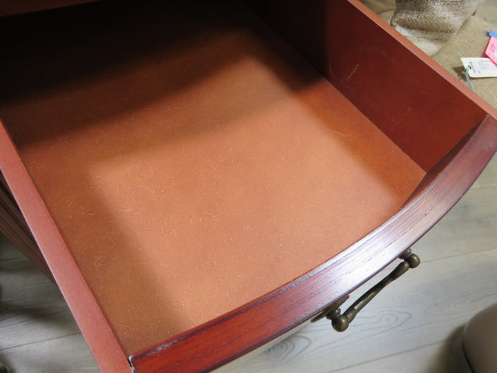 Dark Wood Drop Leaf Table