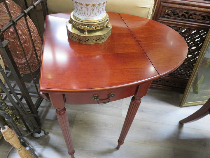Dark Wood Drop Leaf Table