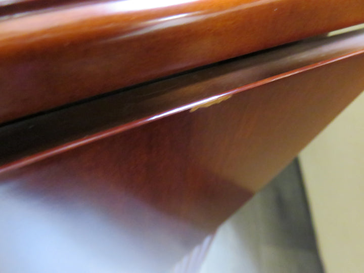 Dark Wood Drop Leaf Table