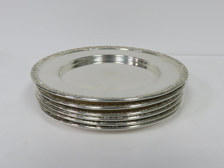 Sterling Silver Bread and Butter Plates