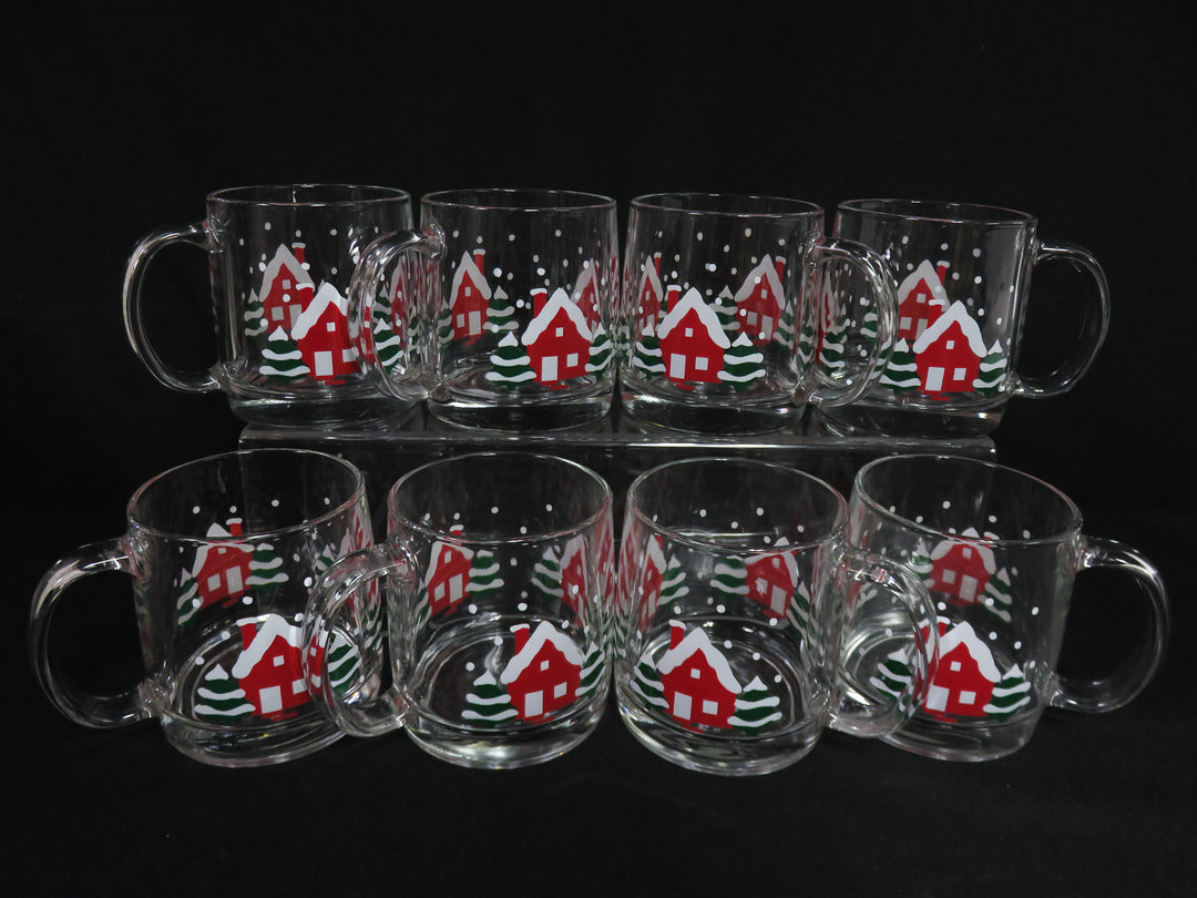 Luminarc Christmas Mugs