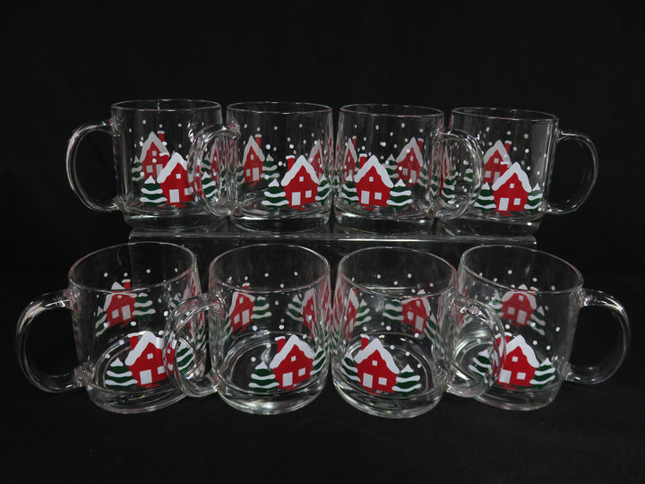 Luminarc Christmas Mugs