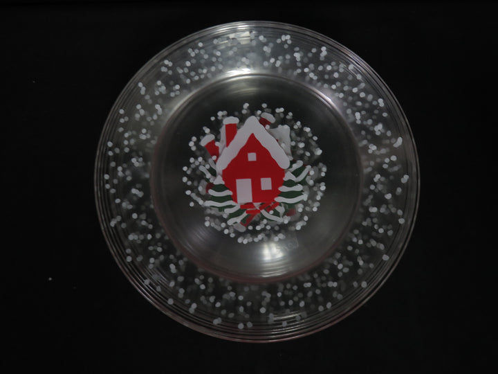 Arcoroc Christmas Plates