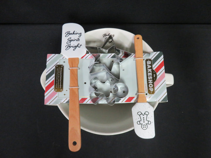 The Bakeshop Mixing Bowl and Baking Utensils