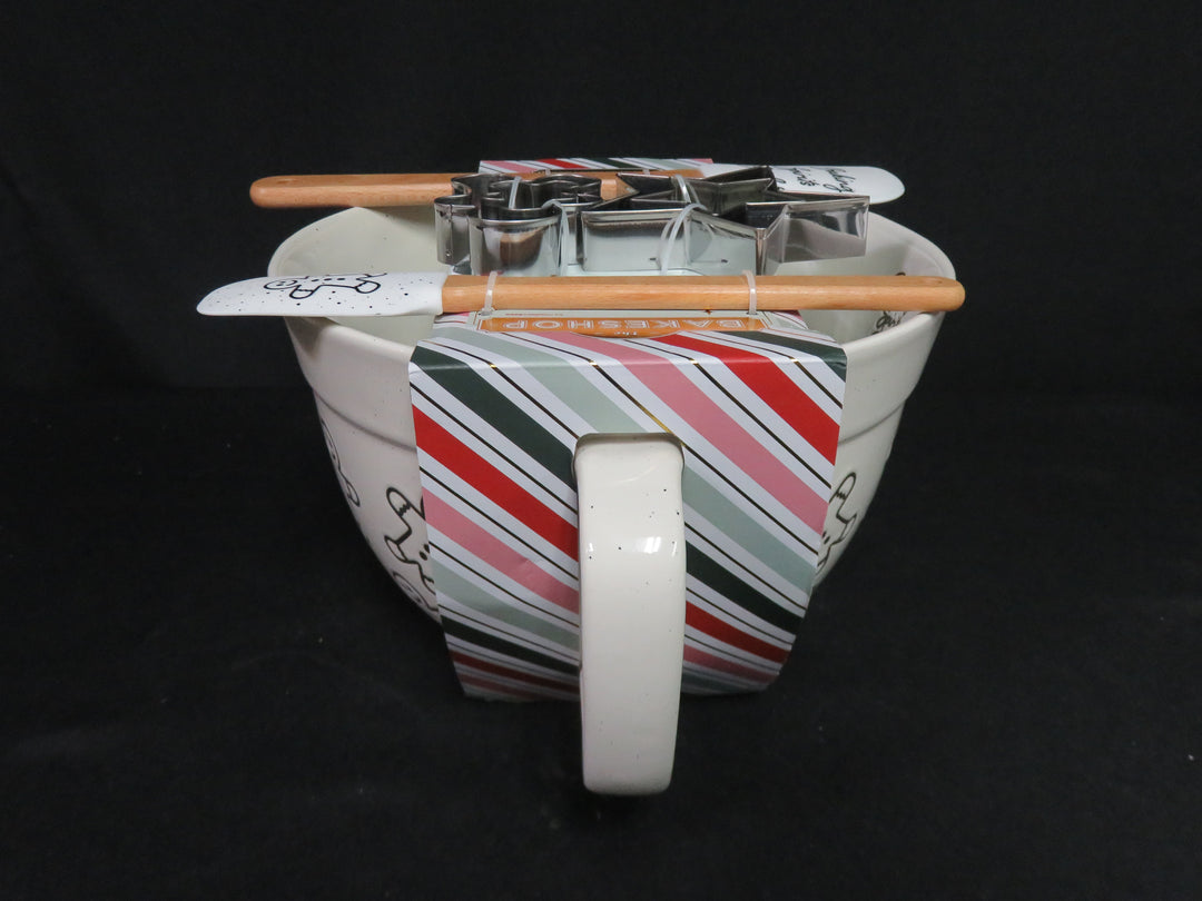 The Bakeshop Mixing Bowl and Baking Utensils