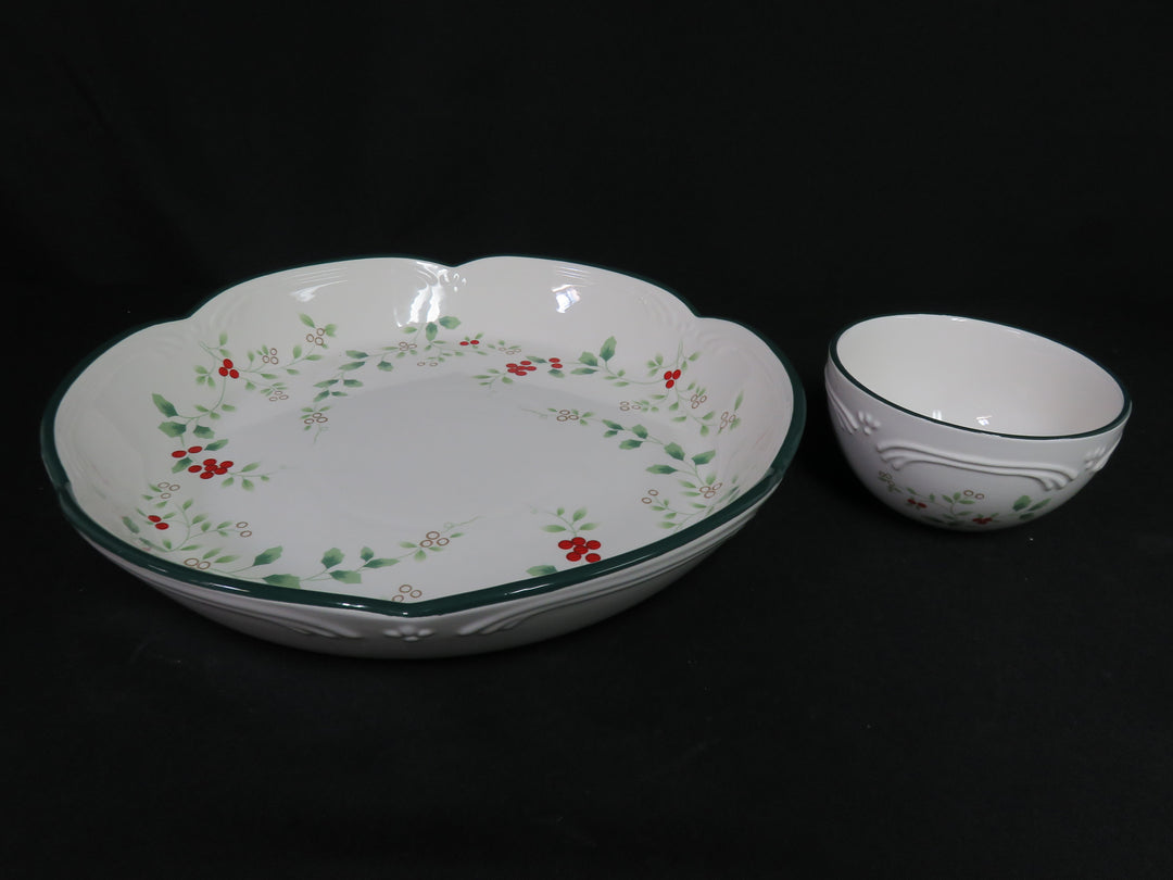 Pfaltzgraff Chip and Dip Set