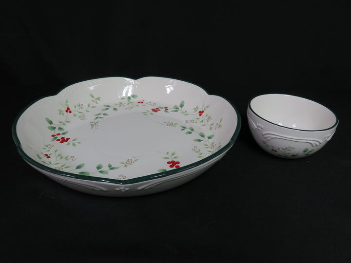 Pfaltzgraff Chip and Dip Set