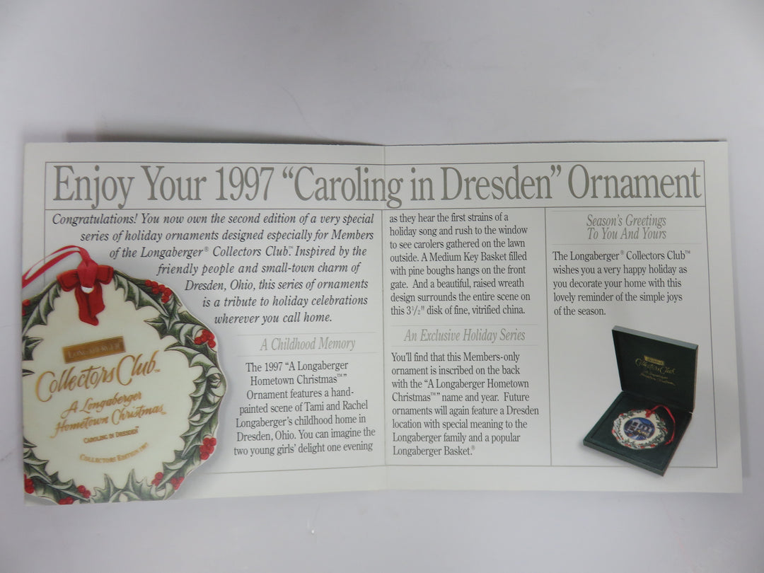 Longaberger Christmas Ornaments