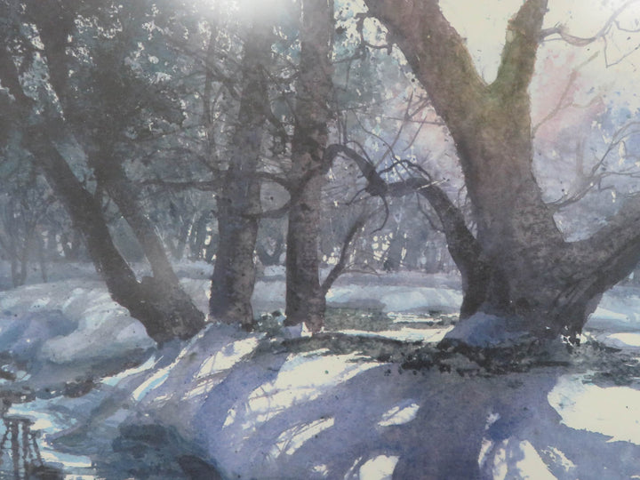 "Snow Shadows" Print by Tom Lynch