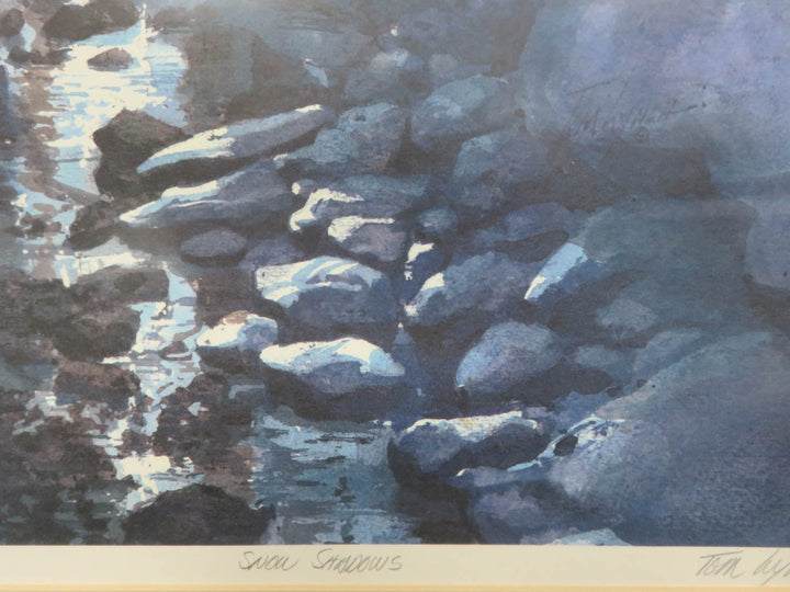 "Snow Shadows" Print by Tom Lynch