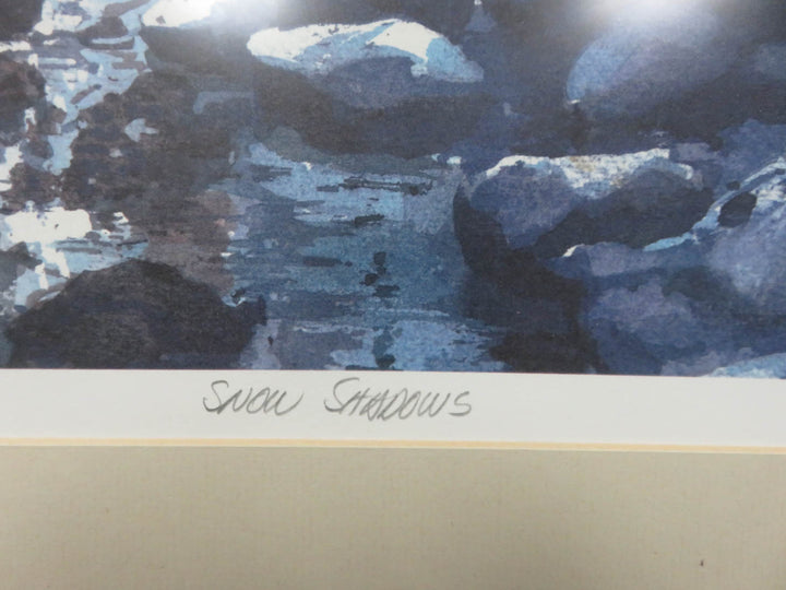 "Snow Shadows" Print by Tom Lynch