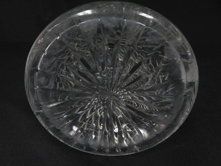 American Brilliant Cut Corset Vase