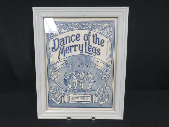 Vintage Framed Sheet Music