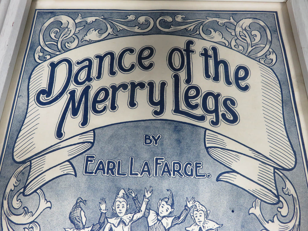 Vintage Framed Sheet Music