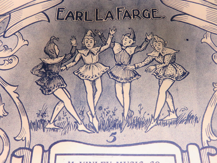 Vintage Framed Sheet Music